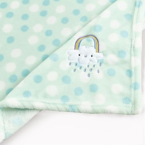 CREVENT 2Pcs 30''X40'' Cute Cozy Fluffy Warm Baby Blankets - Image 7