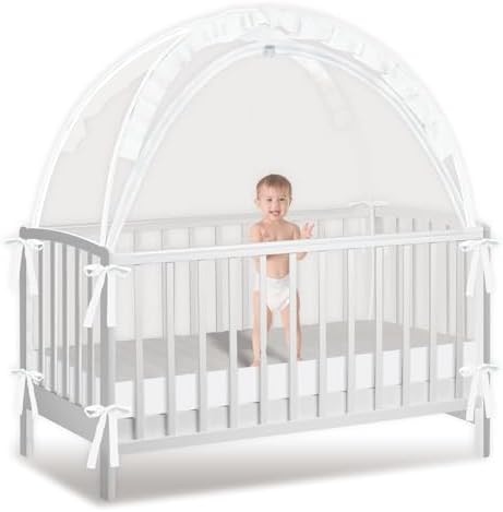 Crib Tent to Keep Baby from Climbing Out, Crib Net to Keep Baby in by Unknown