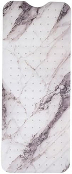 ENKOSI Non-Slip Bath Mat and Shower Mat 40x16 Extra Long, Marble Gray by ENKOSI