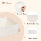 ZenStortage 12Pack Drawer Organizers Clothes, Linen Nursery Drawer Divider - Image 7