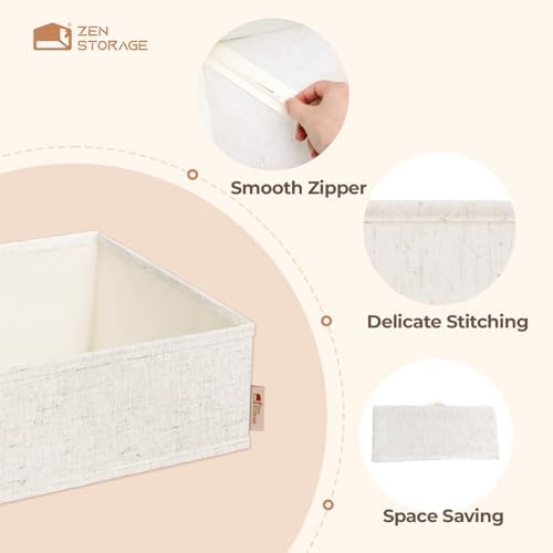 ZenStortage Cotton Linen Baby Drawer Organizers - Image 5