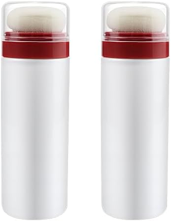 2Pcs Empty Loose Powder Dispenser Bottle Portable Travel Powder Puff Case Baby by LNQ+LUNIQI
