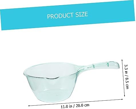 3Pcs Thickened Baby Bath Water Ladle Reusable Plastic Water Scoop - Image 6