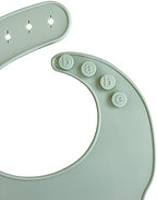 Denver James Silicone Feeding Bibs | Dishwasher Safe. Waterproof. Adjustable. - Image 4