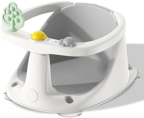 Baby Bath Seat for Babies 6 Months & Up, Non-Slip Bath Seats for Babies Sitting by RPTGH