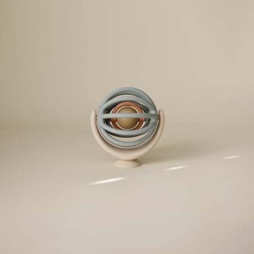 mushie Suction Spinner Ball Toy | Toddler Sensory Toys - Image 3