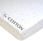 American Baby Company Cotton Fitted Crib Sheet 52x28" - Image 2