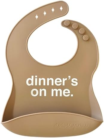 Denver James Silicone Feeding Bibs | Dishwasher Safe. Waterproof. Adjustable. by DenverJames