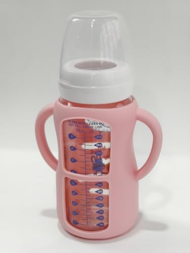 3 Pack Silicone Sleeves for Dr.Brown's Wide Neck 9 OZ Glass Bottles - Image 4