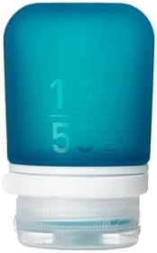 humangear GoToob+ | Refillable Silicone Travel Bottle | Locking Lid | Food-Safe by humangear