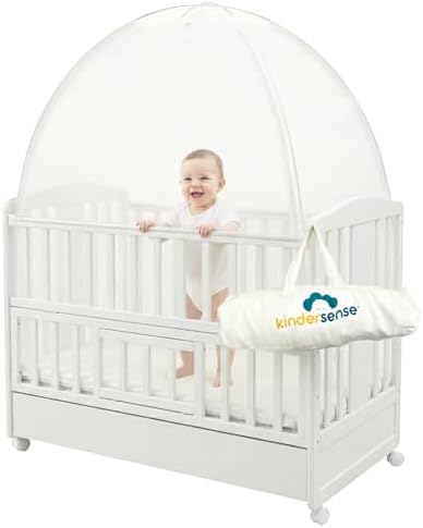 KinderSense® - Baby Safety Crib Tent - Premium Toddler Crib Topper to Keep Baby by KinderSenseBaby
