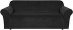 H.VERSAILTEX Stretch Velvet Sofa Covers Large Couch Covers Sofa Slipcovers by HVERSAILTEX