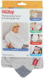 Nuby 5-in-1 Nursing Cover with 3+ Month Teething Bib - Image 6