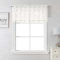 Lecloud Leia Ivory Sheer Valances by Lecloud