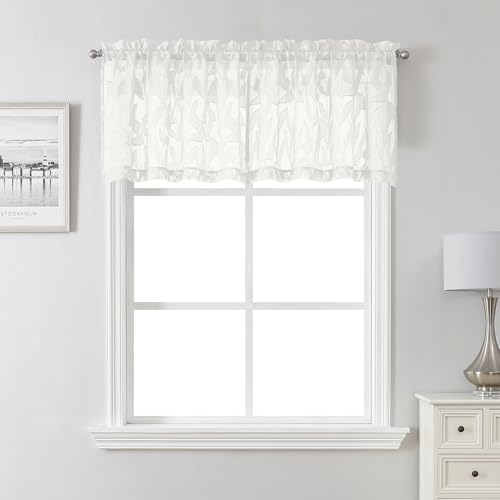 Lecloud Leia Ivory Sheer Valances by Lecloud