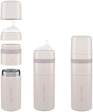 MILK & WATER Stainless Steel All-in-One Baby Bottle by MILKWATER
