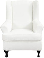 CRFATOP Wingback Chair Covers Wing Armchair Slipcovers by CRFATOP