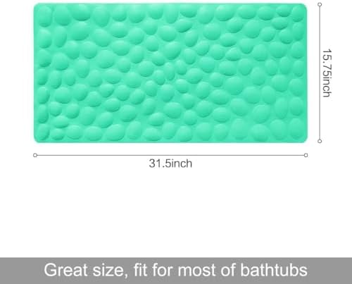 Non-Slip Bathtub Mat OTHWAY Soft Rubber Bathroom Bathmat - Image 5