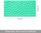 Non-Slip Bathtub Mat OTHWAY Soft Rubber Bathroom Bathmat - Image 5