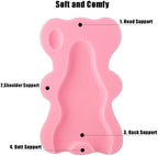 PandaEar Baby Bath Sponge Infant Soft Sponge Mat, Baby Bath Mat Newborn Odor - Image 3