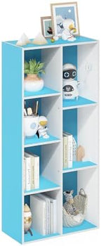 Furinno LUDER Book Shelf, 7-Cube Bookshelf, Bookcase by Furinno-FitsYourSpaceFitsYourBudget