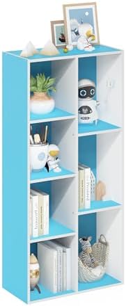 Furinno LUDER Book Shelf, 7-Cube Bookshelf, Bookcase by Furinno-FitsYourSpaceFitsYourBudget