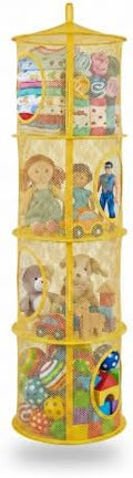Hanging Stuffed Animal Storage Hammock Net 4 Tiers by coastalrose