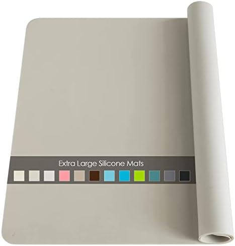 Extra Large Silicone Table Mat, Food-Grade Silicone Mat by QPIXDIGITAL