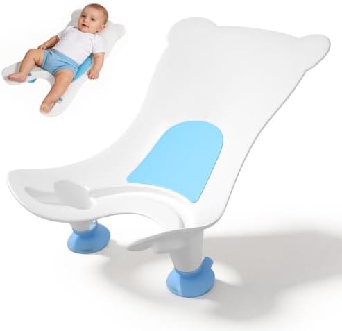 Totority Baby Wash Basin Ergonomic PP Material Newborn Toddler Portable by Happyforkidstogrowup