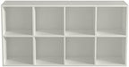OSCHF 8-Cube Storage Shelf Bookcase, Warm White - Image 5