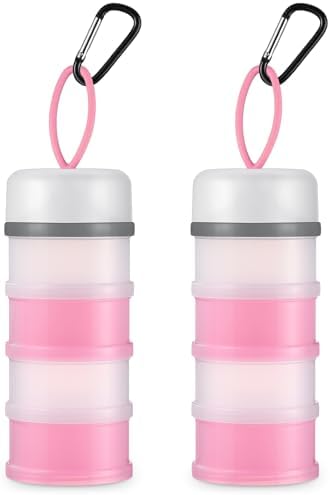 Baderke 2 Pcs Protein Powder Travel Container by Baderke