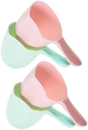 TOYANDONA 4pcs Plastic Water Scoops by TOYANDONA