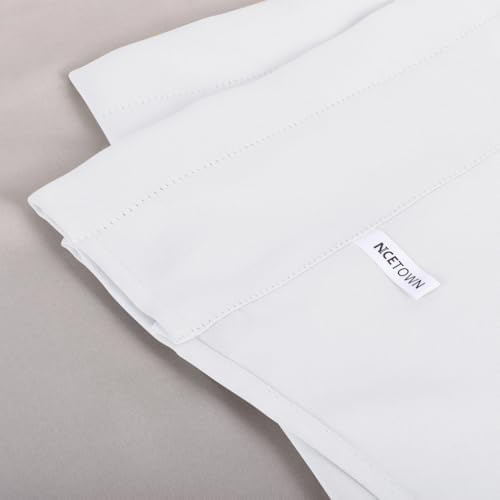 NICETOWN Pure White Curtain Valance - Image 5