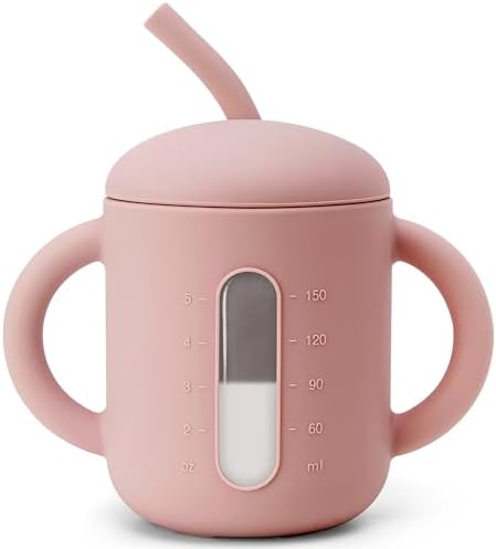 SAMiGO Silicone Baby Straw Cup Sippy Cup by SAMiGO