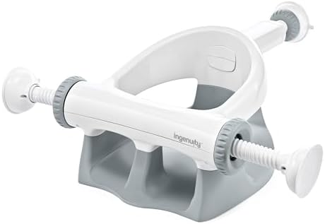 Ingenuity My Bath Seat for Sit-Up Baby Bathing, Sure & Secure Suction Cups by Ingenuity