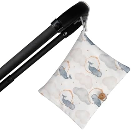 Baby Diaper Bag Organizer, Portable Baby Essentials Storage Pouch - Image 6