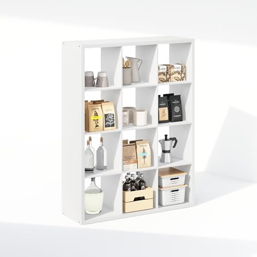 Furinno Cubic Extra Thick 12-Cube Closet Organizers and Storage - Image 5