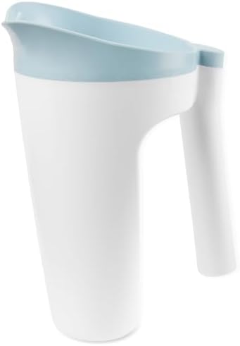 Skip Hop Baby Bath Rinse Cup Wave Tear Free Waterfall Rinser White - Image 5