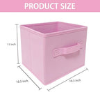 EBIGIC Collapsible fabric Storage bins, cube storage organizer 10.5 * 10.5 * 11 - Image 2