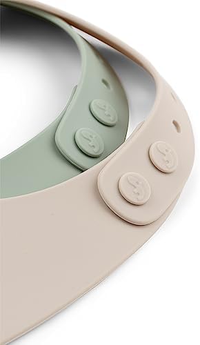 Done by Deer 2-Pack Silicone Bibs - Image 2