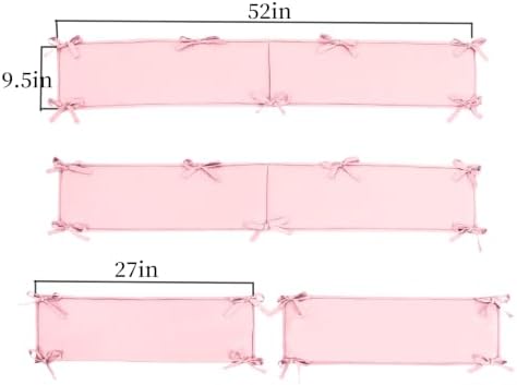 4PCS Mesh Soft Wall Padding Panels, Foldable Rail Covers - Image 2