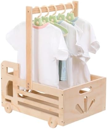Wooden Baby Shower Crate Closet by Unknown