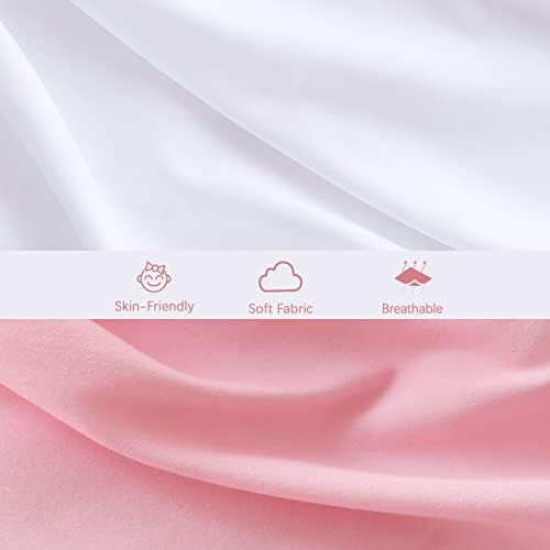 Baby Bassinet Sheets 4 Pack Compatible - Image 3