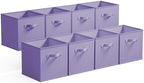 GRANNY SAYS 11 Inch Cube Storage Bins, Lavender Purple by GRANNYSAYS