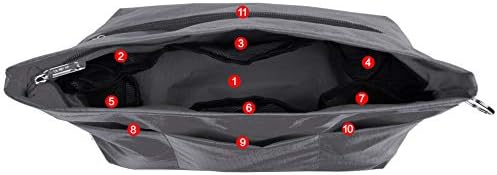 Vercord Handbag Purse Tote Pocketbook Organizer Insert Zipper Closure 11 - Image 4