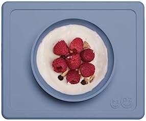 ezpz Mini Bowl - 12 Months+ - 100% Silicone Suction Placemat + Bowl - Image 2