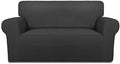 PureFit Stretch Loveseat Covers Fleece Couch Covers by PureFit