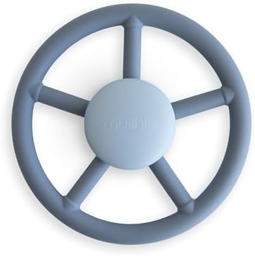 mushie Wheel Suction Spinner Toy | Toddler Sensory Toys by mushie