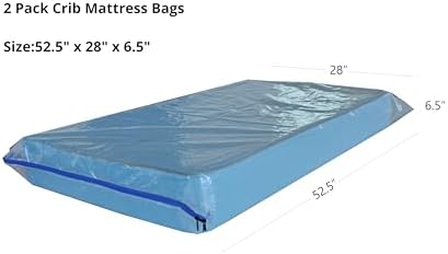 2 Pack Crib Mattress Storage Bags - Image 2