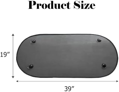 Car Window Sunshade, Rear Window Sun Shade, Provide Sun Protection - Image 2
